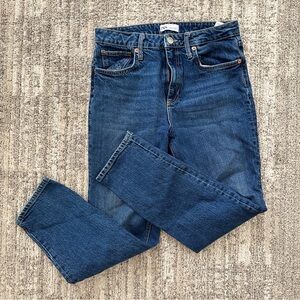 Zara // straight leg jeans